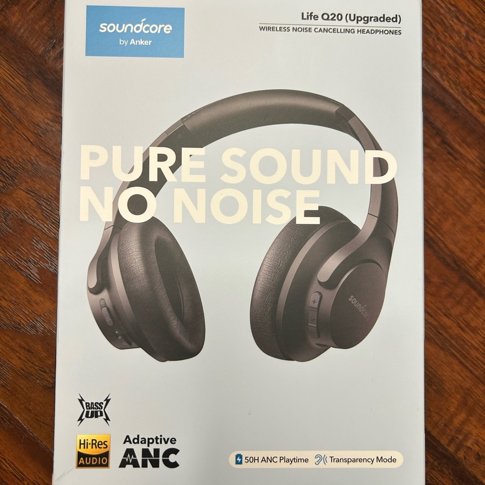 Anker Soundcore Life Q20 Over-Ear Headphones - Black